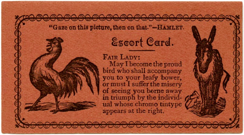 Illustration for article titled Young People Used These Absurd Little Cards to Get Laid in the 19th Century